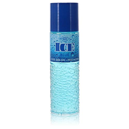 Premium Ice Blue Cologne for Men - Long-Lasting Dab-On Fragrance, 1.4 oz - Fresh & Masculine Scent for Daily Wear, Work & Special Occasions