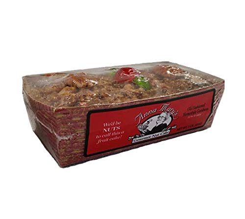 Anna Mary's Gourmet Nut Cake - 1 Lb Loaf | Holiday Fruit Cake with Walnuts & Almonds | Christmas Dessert Gift | Perfect for Family Gatherings & Festive Celebrations