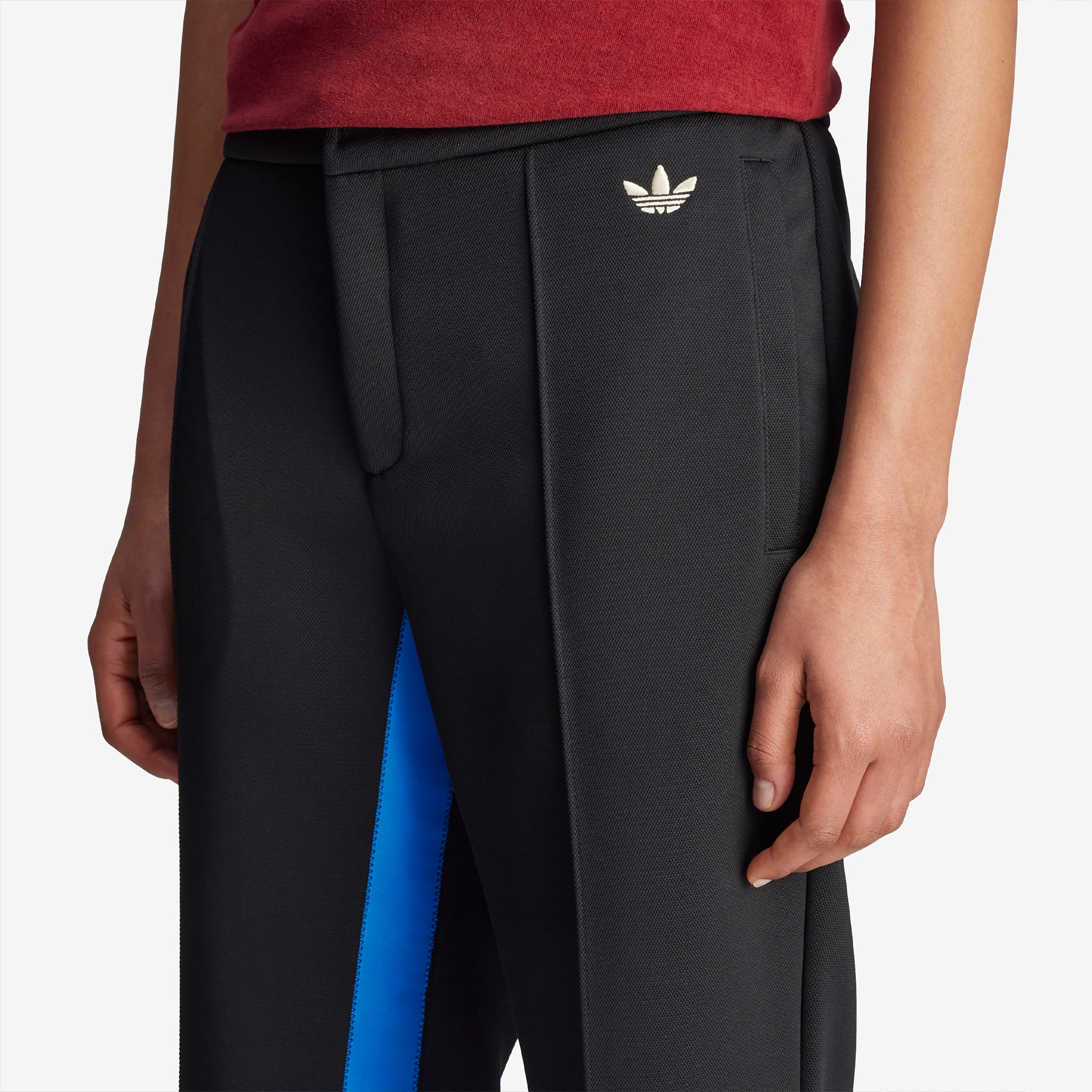 Wales Bonner Women's Black Piqué Track Pants - Stylish & Comfortable Athletic Wear for Running, Gym & Casual Outfits
