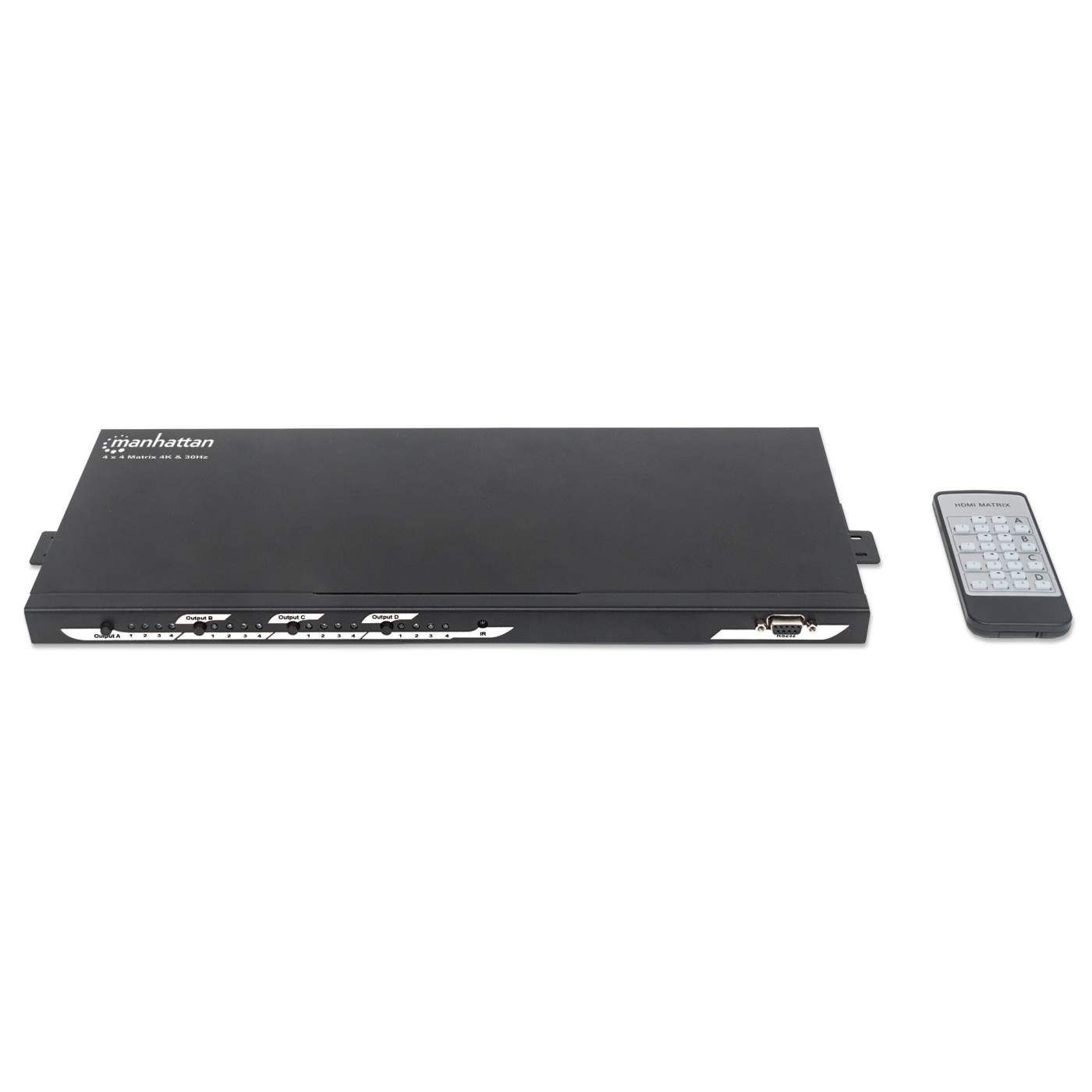 4K 4x4 HDMI Matrix Switch - 4 Input 4 Output Ultra HD 8K@30Hz 4K@60Hz 1080P - Supports HDR, 3D, HDCP 2.2 - Perfect for Home Theater, Gaming, and Multi-Room AV Setup