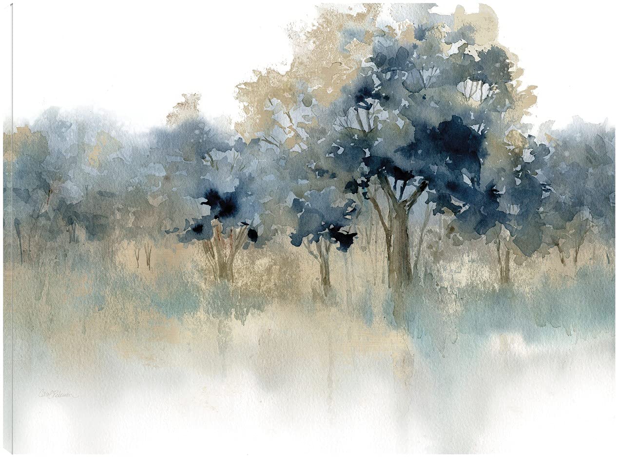 Large Canvas Wall Art - Waters Edge II Painting by Carol Robinson (32x24 inches) - Stunning Fine Art Decor for Bedroom, Living Room & Office - Perfect for Modern Home & Office Decor