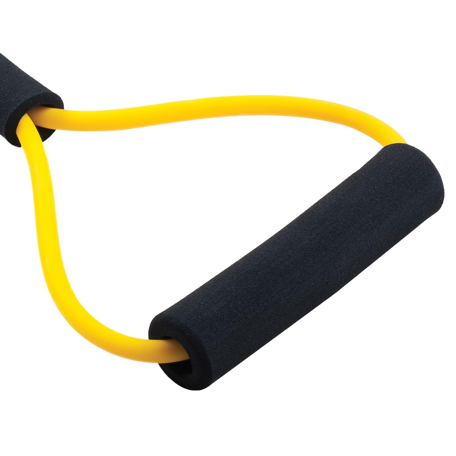 Champion Sports Extra Light Resistance Exercise Bands - Yellow | Stretching, Yoga, Pilates & Home Workouts for Men & Women