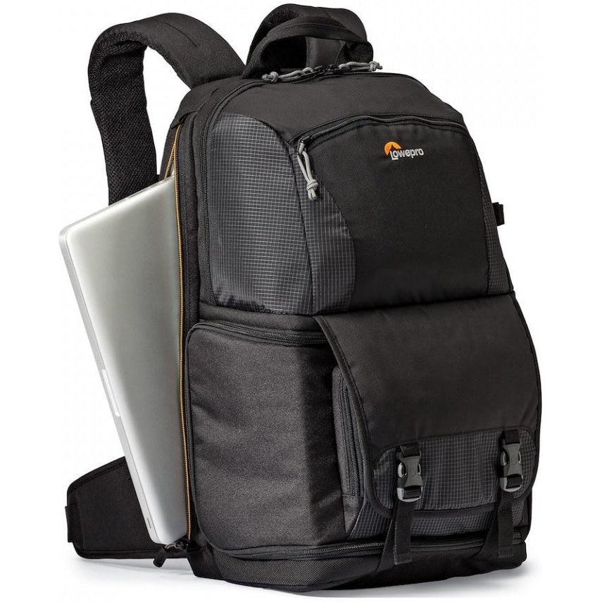 Lowepro Fastpack BP 250 AW III Black Camera Backpack - Waterproof DSLR/SLR Bag for Travel & Photography - Perfect for Hiking, Air Travel & Outdoor Adventures