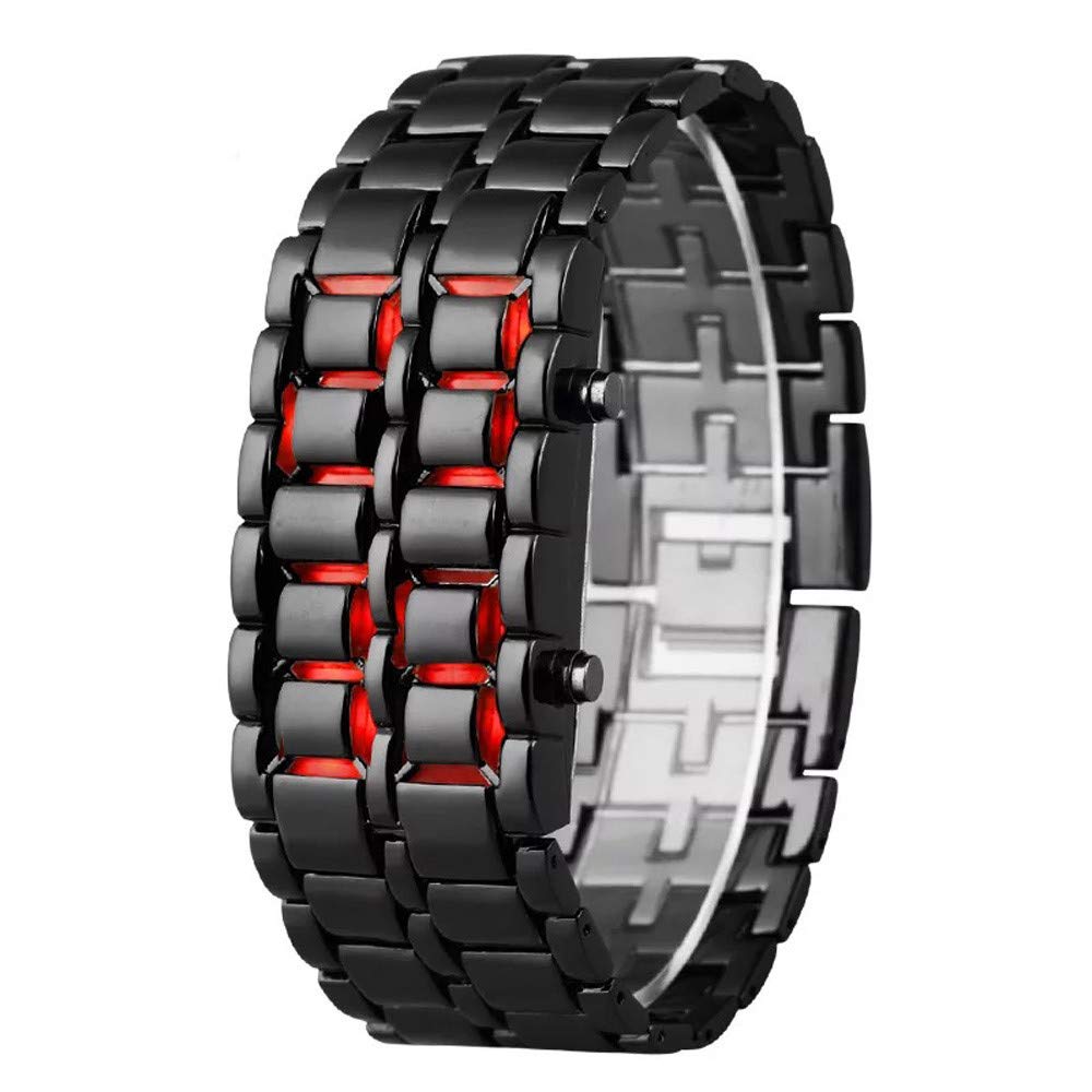 Men's Digital Watch with LED Display - Slim Waterproof Sports Watch for Men & Women - Perfect for Running, Gym, Outdoor Activities