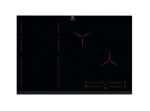 Electrolux EIP8546 80cm Built-in Induction Hob - 4 Zone Ceramic Cooktop with Touch Control for Modern Kitchen | Perfect for Home Cooking, Entertaining & Professional Chefs