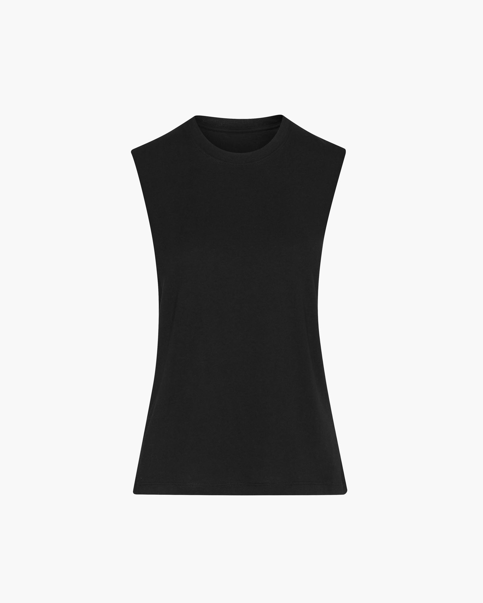Classic Sleeveless Boys T-Shirt - Soft Cotton Jersey Tee for Kids in Black | Perfect for Summer Play, Sports & Casual Outfits