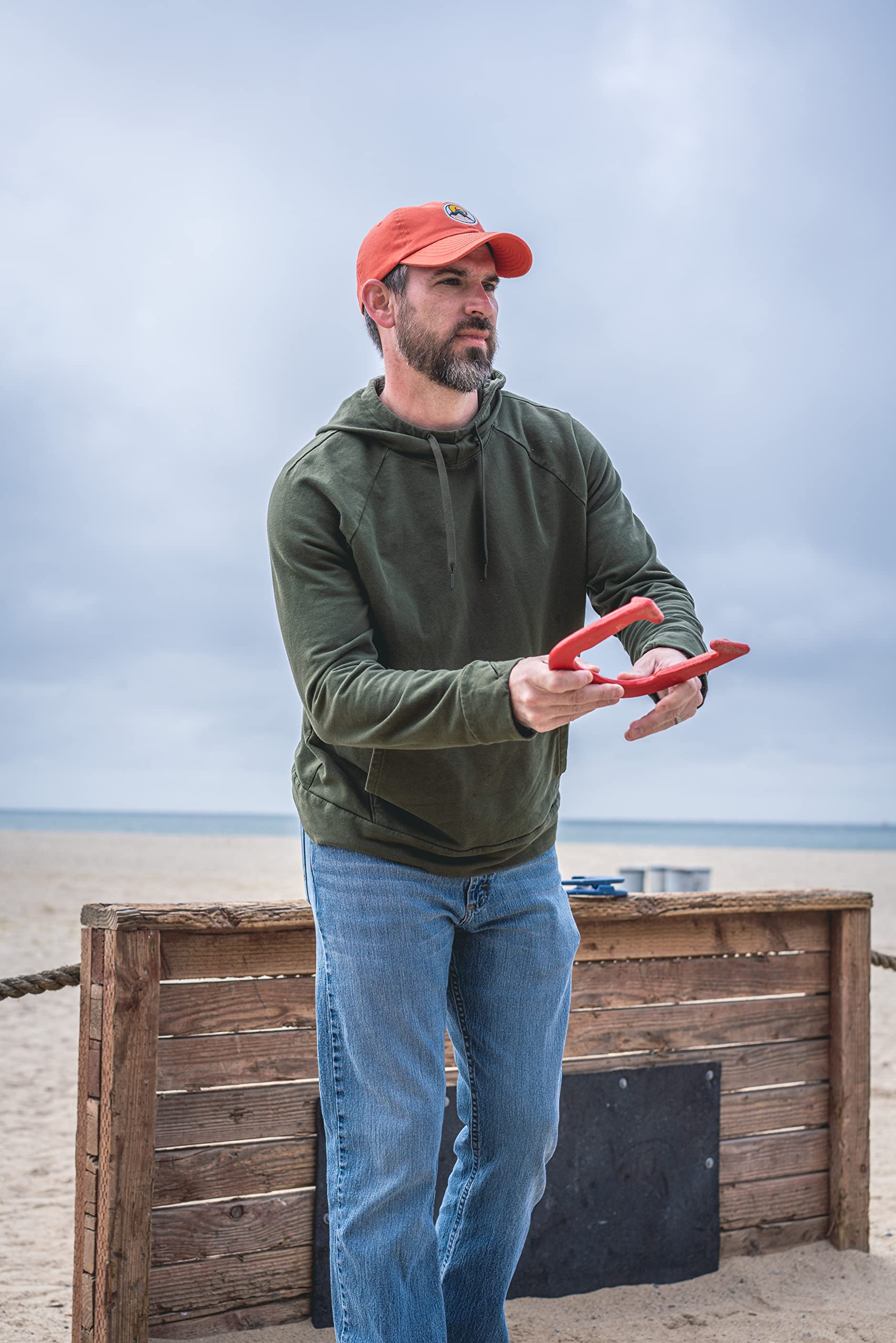 Elakai Outdoor Horseshoes Game Set for Adults & Family - Fun Beach, Backyard, Camping & Picnic Activities - Perfect for Parties, BBQs & Tailgating