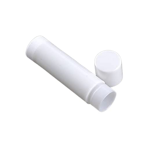 JARBAZAAR Set of 6 - 5 Gram Empty Chapstick Containers for DIY Lip Balm Making | Refillable Lip Balm Tubes for Homemade Cosmetics, Travel Size, Gift Packaging & Craft Projects