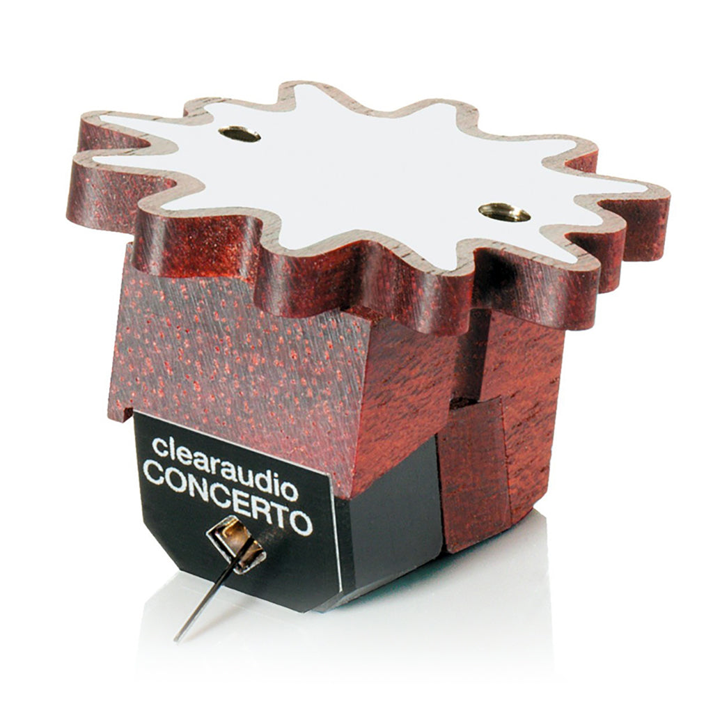 Clearaudio Concerto v2.1 Moving Coil Phono Cartridge - High-End Audiophile Vinyl Record Player Stylus for Turntables - Perfect for Jazz, Classical & Hi-Fi Music Listening