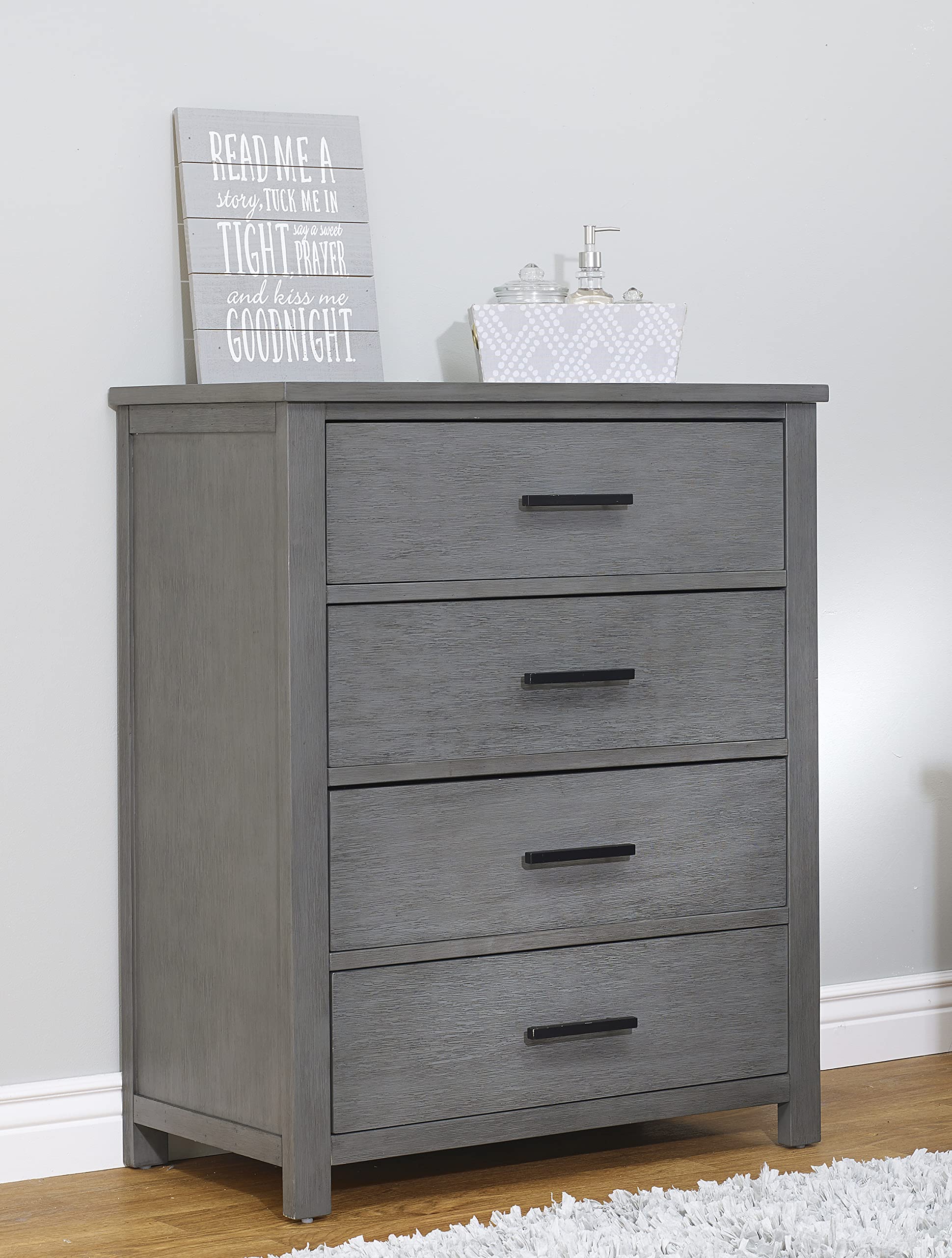 Sorelle Furniture Westley Baby Dresser - Nursery Dresser with Drawers for Kids Bedroom, Infant Storage Furniture in Chocolate Bisque | Perfect for Organizing Baby Clothes, Toys, and Essentials in the Nursery