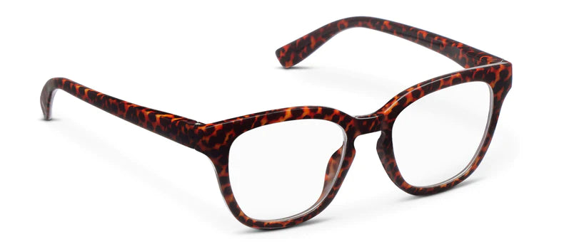 Peepers Betsy Reading Glasses - Leopard Tortoise Print Fashion Readers for Women - Perfect for Reading, Crafting & Computer Work