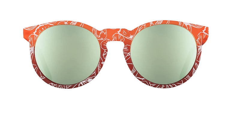 Goodr Sunglasses - Polarized UV Protection, Lightweight & Comfortable for Running, Cycling & Outdoor Activities | Tropic Like It's Hot Style