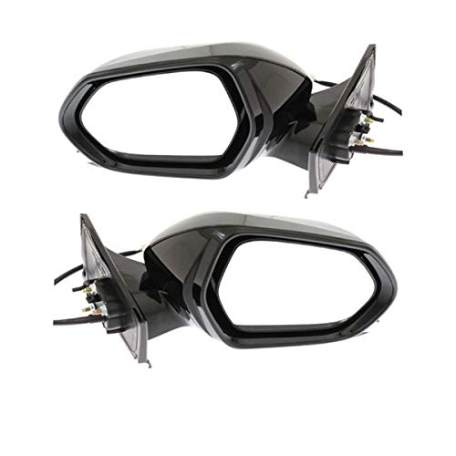 Koolzap Power Heated Rear View Mirror Assembly Set - Compatible with 2016-2018 Toyota Prius & Prius Prime | Perfect for Night Driving and Winter Weather Conditions