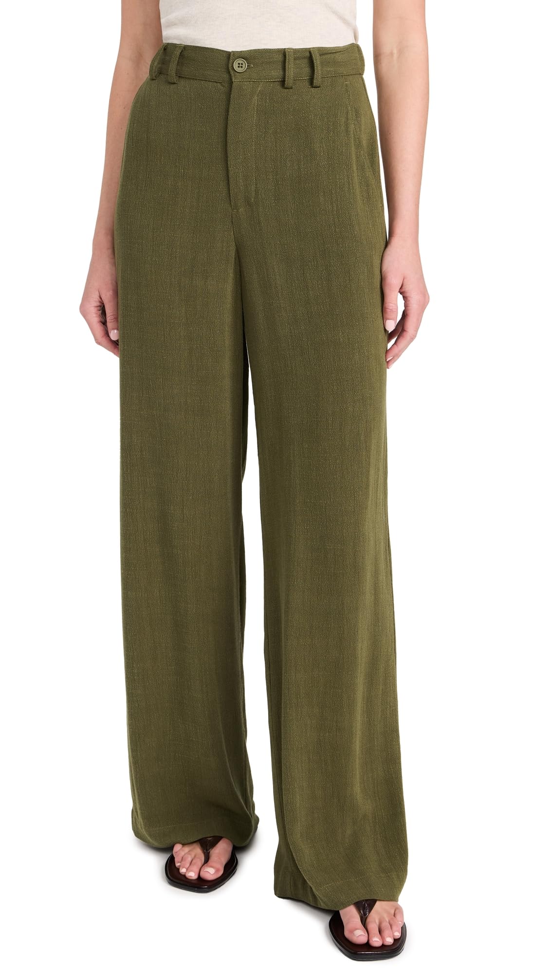 Z SUPPLY Women's Micah Pants - High Waisted Stretch Lounge Pants for Yoga, Travel & Casual Wear | Soft Comfortable Trousers for Everyday Use