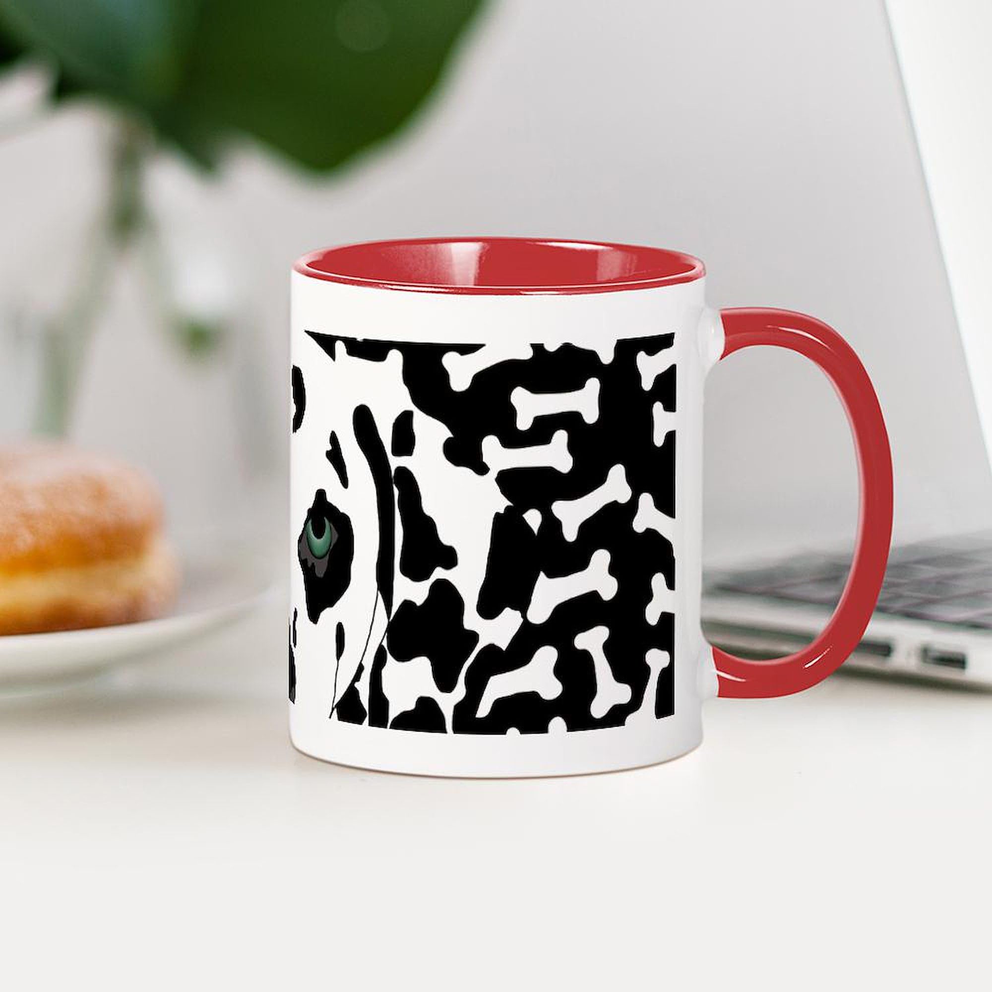 11 oz (325 ml) Ceramic Coffee Mug - Dalmatian Dog Design - Perfect for Tea, Hot Chocolate & Office Use - CafePress