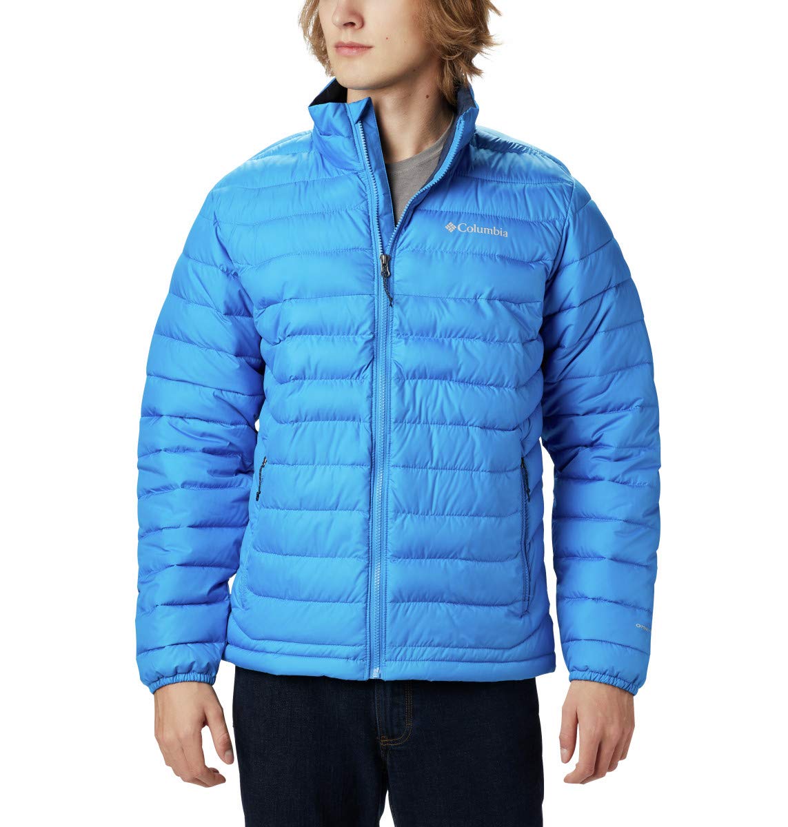 Columbia Men's Powder Lite™ Insulated Jacket - Lightweight Winter Jacket for Skiing, Hiking & Outdoor Activities | Water-Resistant & Warm Puffer Coat