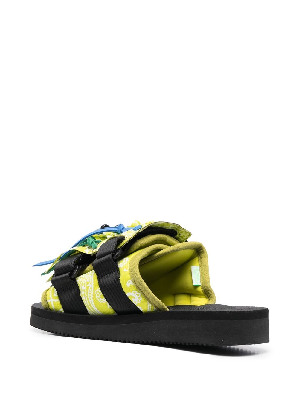 ALANUI X SUICOKE Women's Fashion Sandals - Yellow | Comfortable Slide Sandals for Summer, Beach & Casual Outings