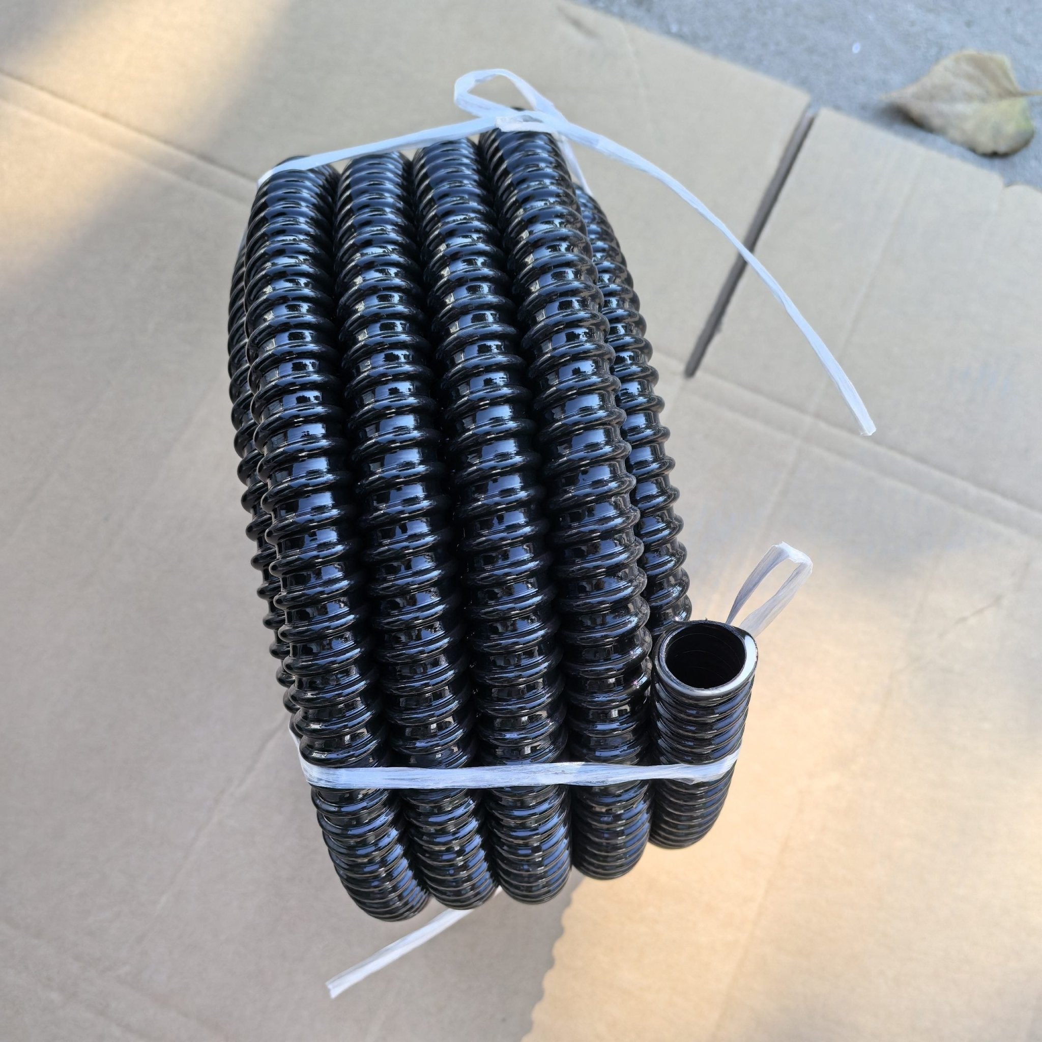 3/4 Inch Flexible Corrugated Pond Tubing Hose - 20 FT PVC Water Line for Garden, Aquarium & Irrigation | Durable & Weather-Resistant CT3420