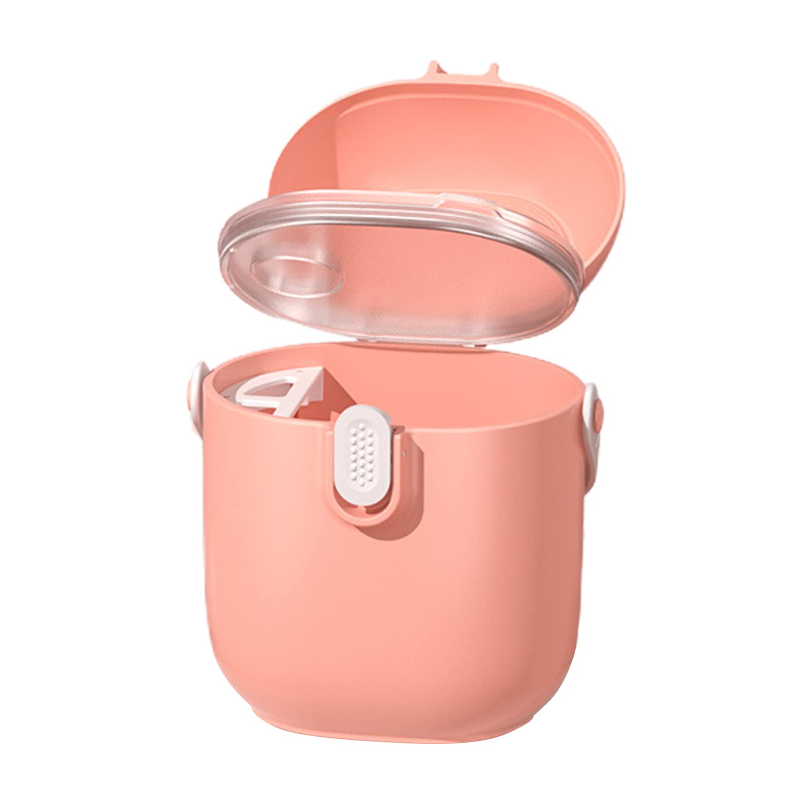 DRYEN Baby Formula Dispenser with Scoop - 4x5in Portable Food Storage Container for Powder, Snacks & Candy | Travel-Friendly Infant Milk Powder Organizer | Perfect for Outdoor, Daycare & On-the-Go Feeding