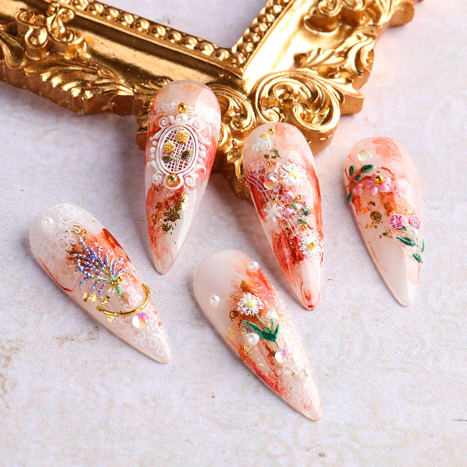 Halloween Nail Art Stickers - Self-Adhesive Nail Decals for Spooky Party, Costume & Festival Nails - Perfect for Halloween Parties, Trick or Treat & Cosplay