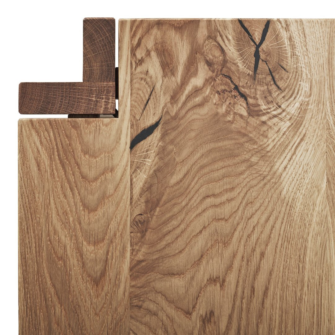 Jeppe Utzon Table #1 - Modern Scandinavian Dining Table for Home & Office - Perfect for Dining Rooms, Kitchens, and Workspaces