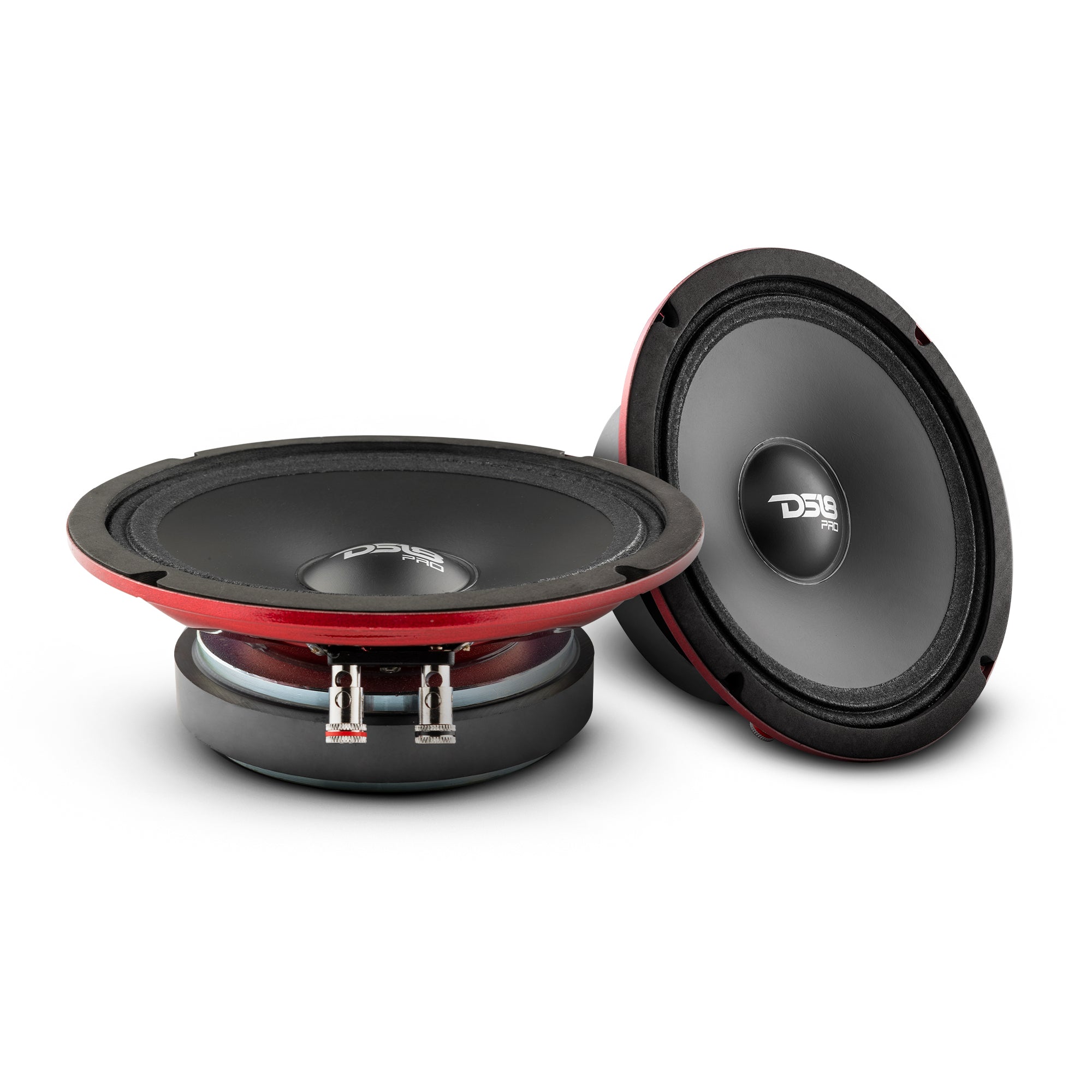 PRO 6.5 Inch Water Resistant Mid-Range Loudspeaker - 200 Watts RMS 2 Ohm - Perfect for Marine Audio, ATVs & Outdoor Sound Systems