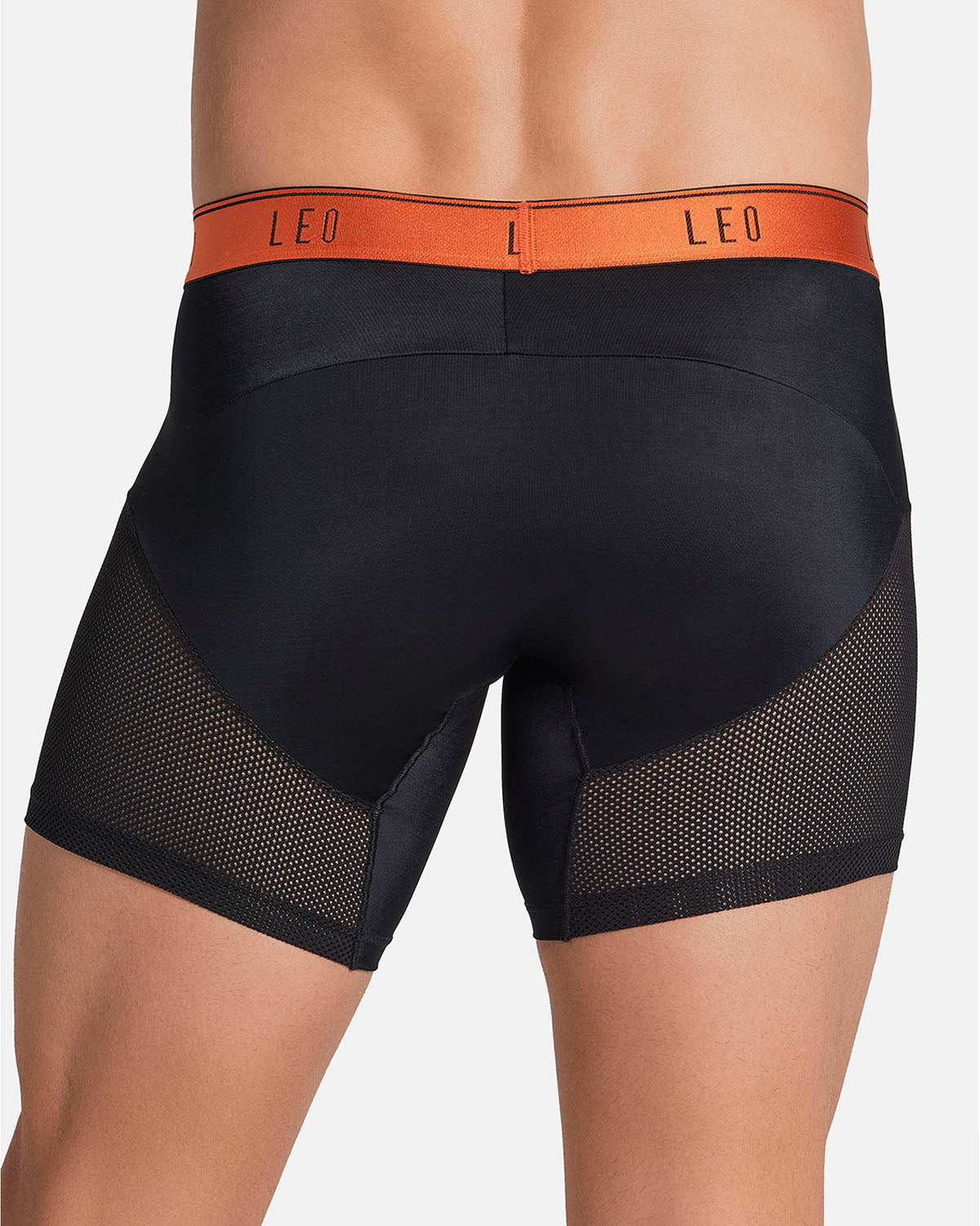 Breathable High-Tech Mesh Boxer Briefs with Ergonomic Support Pouch - Perfect for Gym, Running & Everyday Comfort