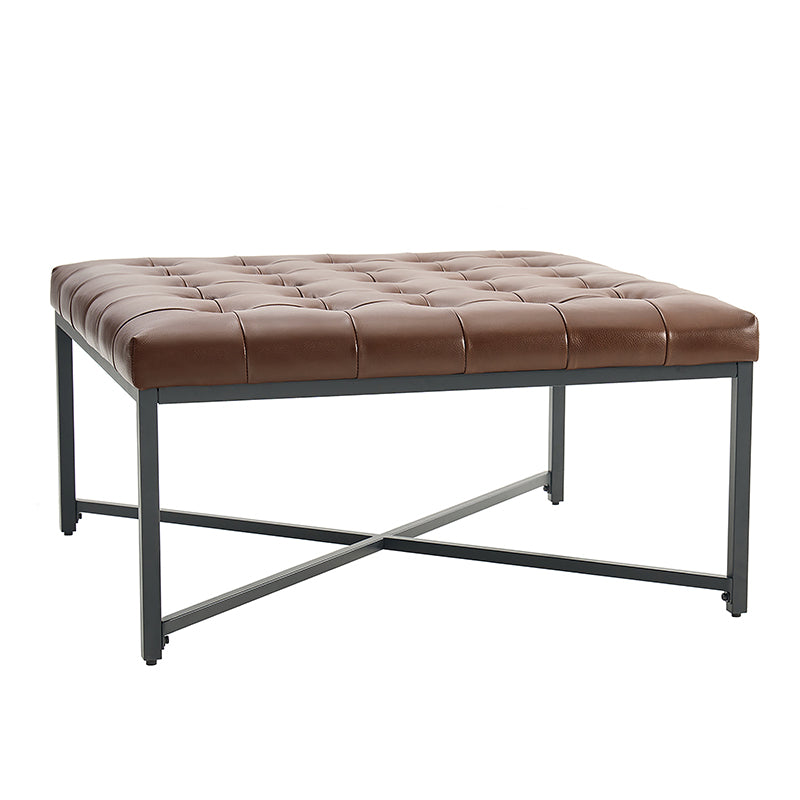 Modern Industrial Waterproof Coffee Table - Durable & Stylish for Living Room, Office, or Outdoor Use
