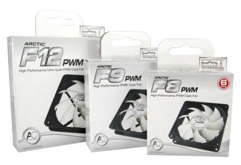 ARCTIC F8 80mm PWM Fan - High Performance Cooling Fan with Fluid Dynamic Bearing, Ultra Quiet 0.3 Sone, for PC Case, CPU Cooler, and Server Cooling Systems