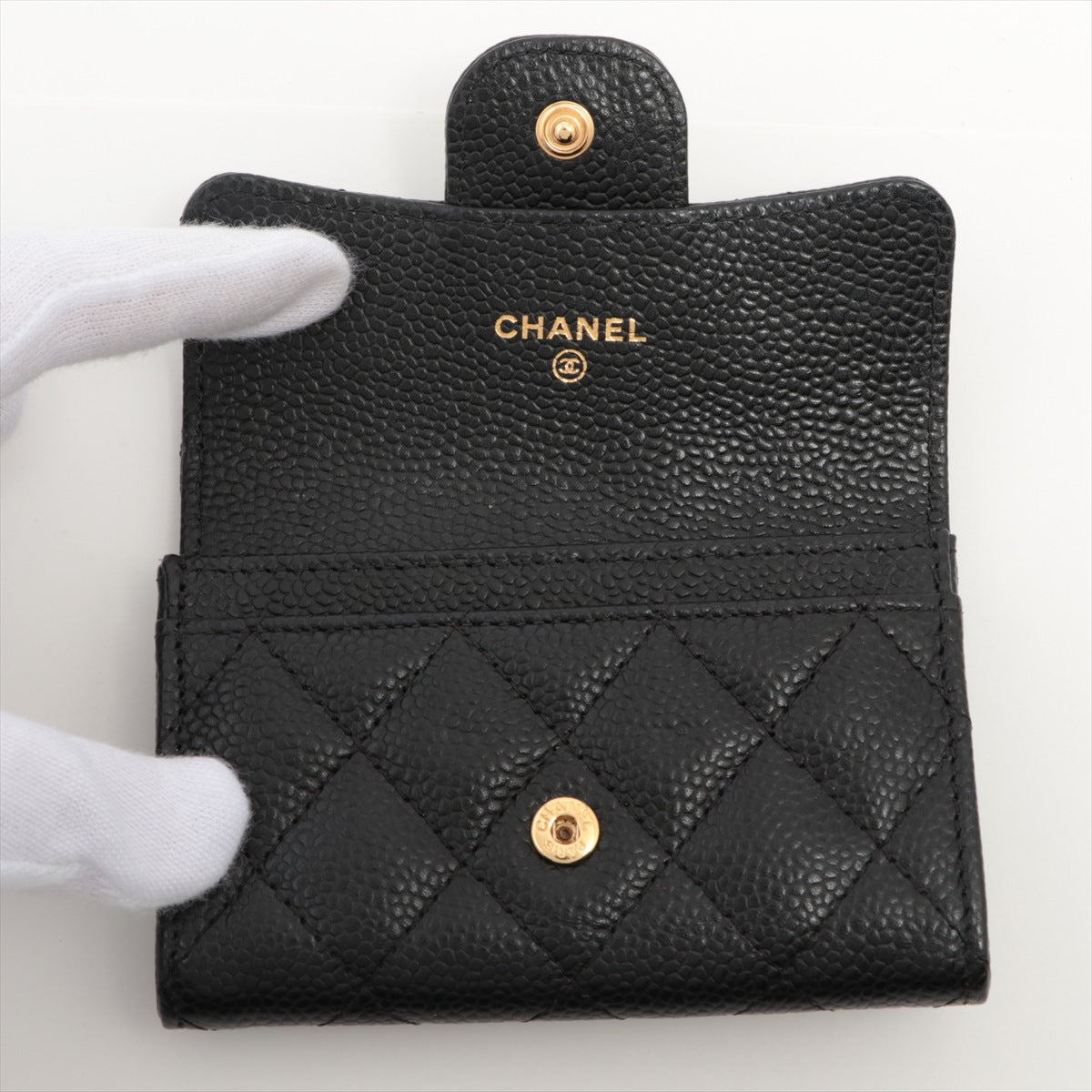 Chanel Mini Flap Bag in Black Caviar Leather - Perfect for Evening Events & Luxury Fashion Accessories