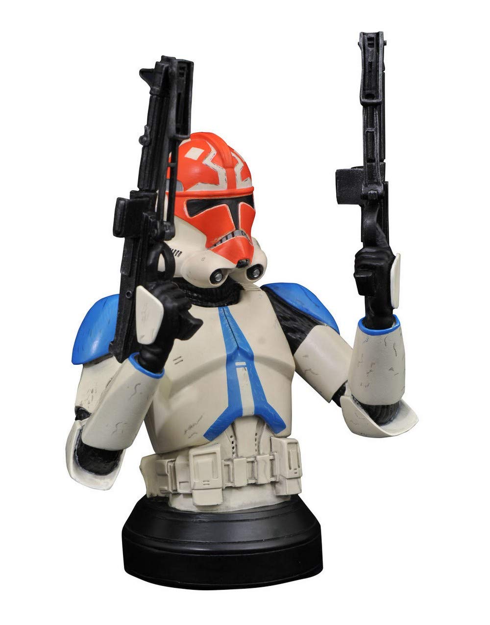 Star Wars Diamond Select Toys 332nd Ahsoka's Clone Trooper 1:6 Scale Resin Bust - Highly Detailed Collectible Figure for Display & Decoration - Perfect for Star Wars Fans, Home Office Decor & Gift Giving