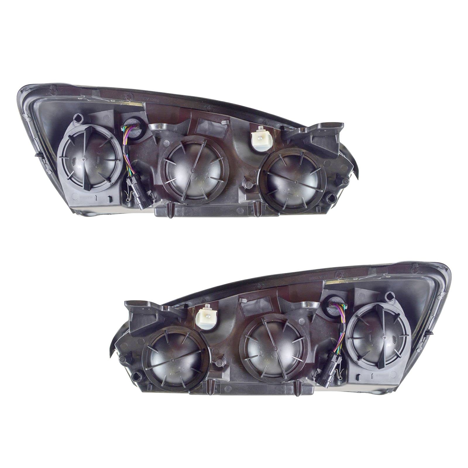 2004-2008 Chevrolet Malibu Headlight Assembly Set - Driver & Passenger Side Replacement (GM2502235 & GM2503235 Compatible) - Perfect for Night Driving & Foggy Conditions