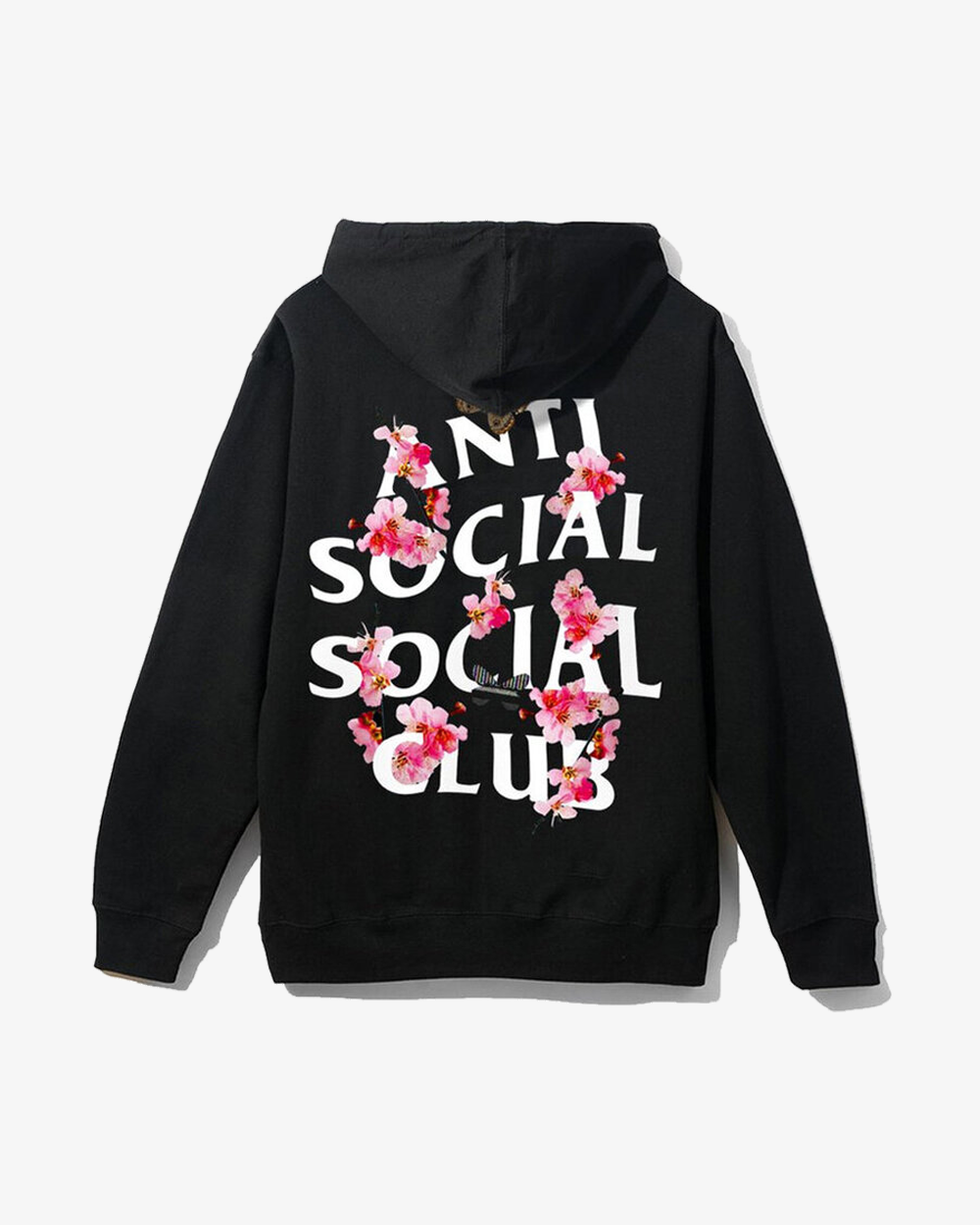 ASSC KKOCH Cherry Blossom Black Hoodie - Streetwear Fashion Hooded Sweatshirt for Men & Women | Perfect for Spring Outfits, Urban Street Style & Casual Wear