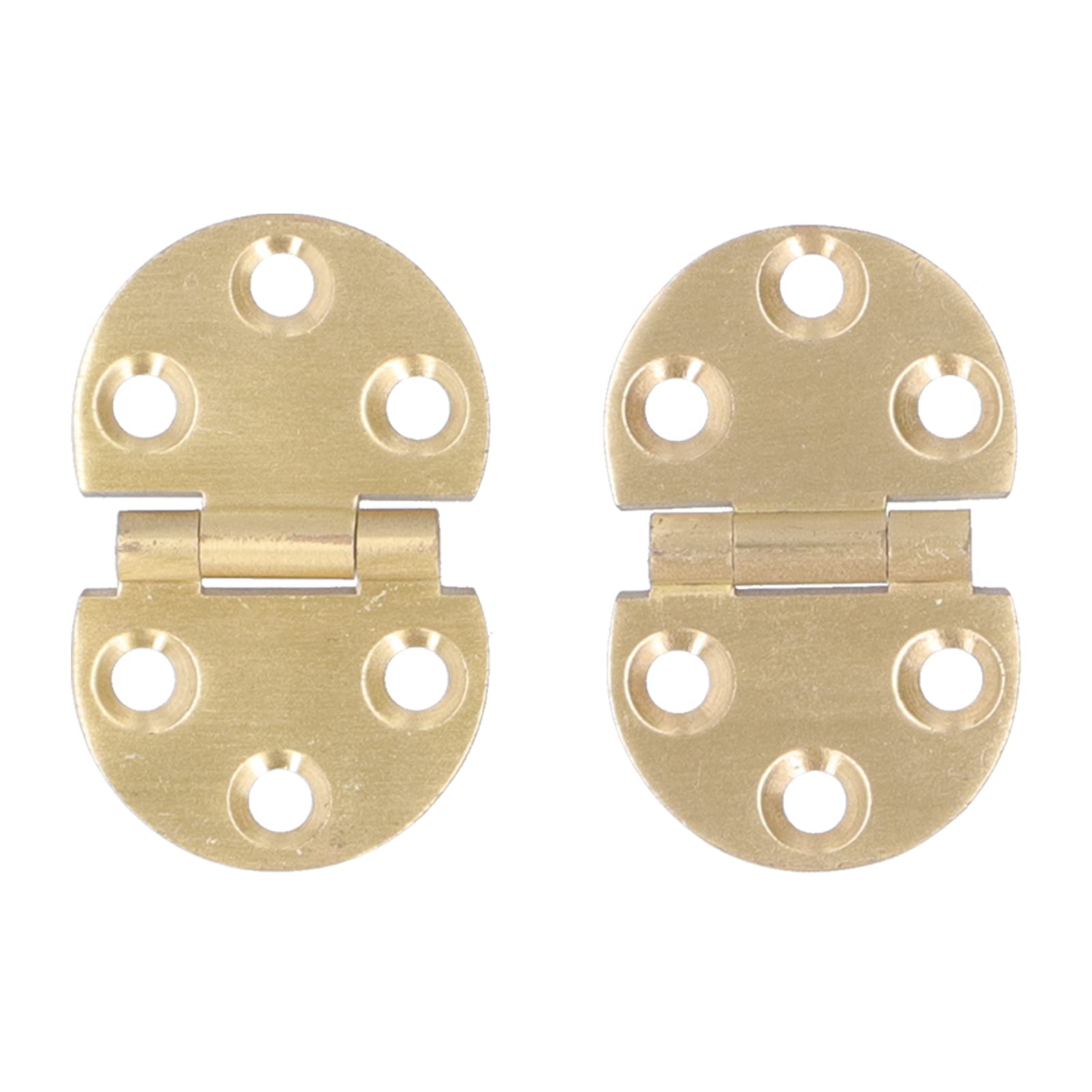 Stainless Steel Cabinet Hinges - Heavy Duty Folding Wardrobe Hinges for Kitchen Cabinets, Tables, Furniture - Perfect for Home, Living Room & Office Storage Solutions