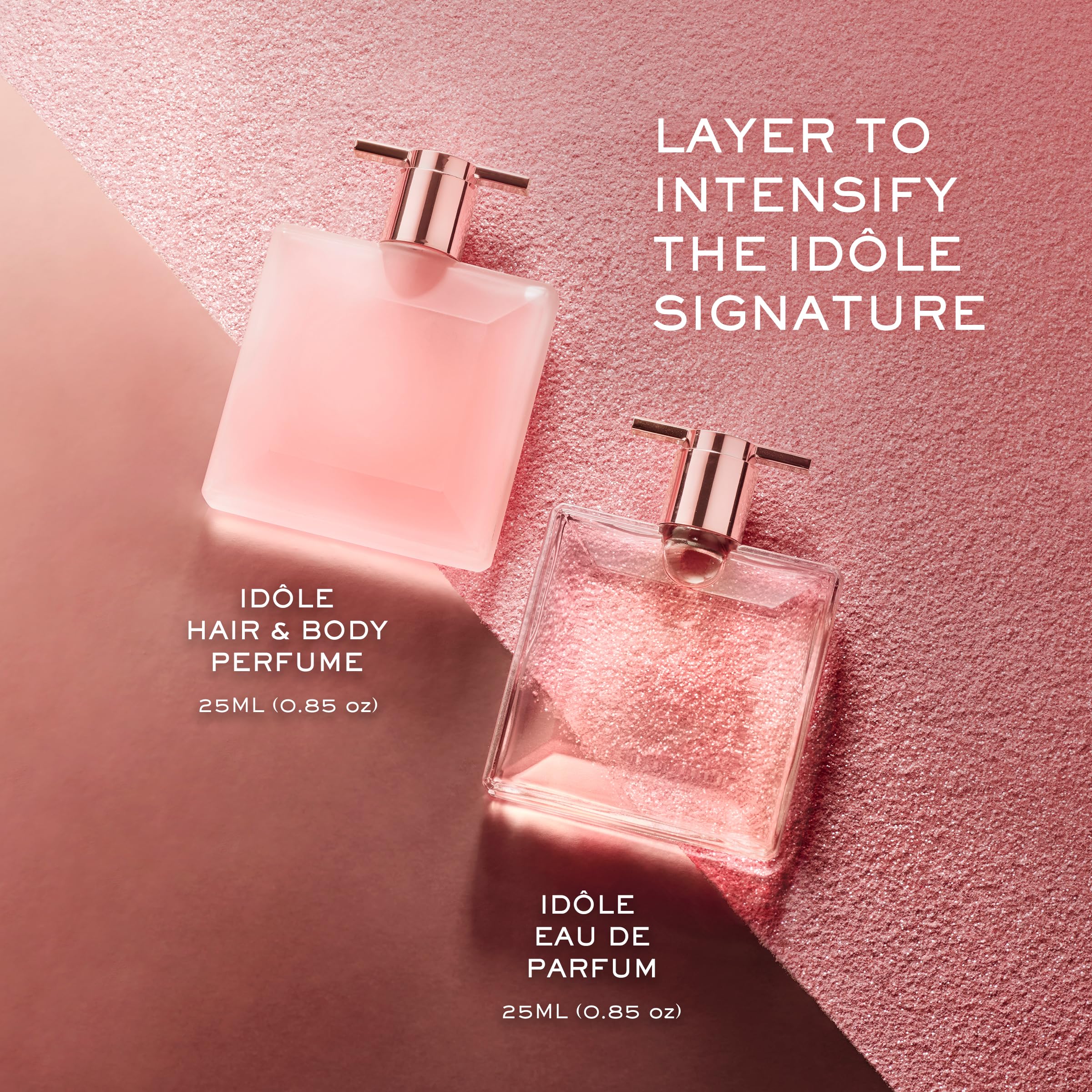 Lancôme Idôle Body & Hair Perfume Mist - Clean, Fresh & Floral Scent - 0.85 Fl Oz Travel Size for Women - Perfect for Everyday Wear, Gym & On-the-Go Refresh