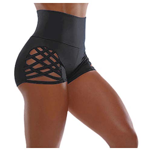 CSRTONI Women's High Waist Yoga Pants - Solid Color Workout Sweatpants with Bandage Butt Lift for Running, Gym & Lounge Wear