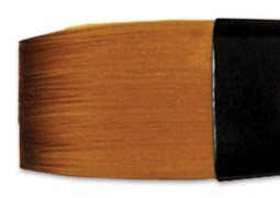 Ebony Splendor Artist Long Handle Paint Brush - Synthetic Sable Alternative for Oil & Acrylic Painting - Professional #0 Fine Detail Brush - Perfect for Canvas Art, Miniature Painting & Watercolor Techniques