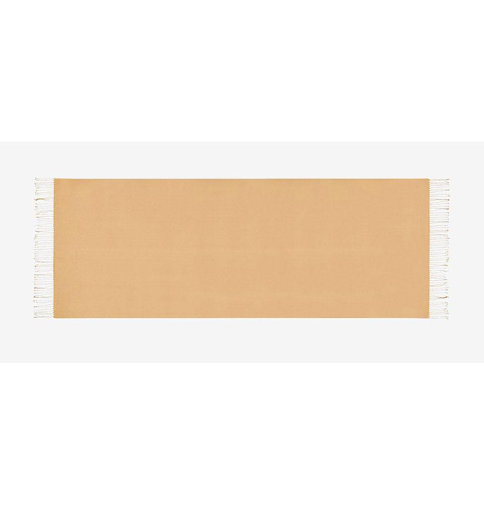 Aker Double Sided Silk Hijab Shawl - Golden Yellow Scarf for Women | Elegant Muslim Headscarf for Prayer, Wedding & Daily Wear