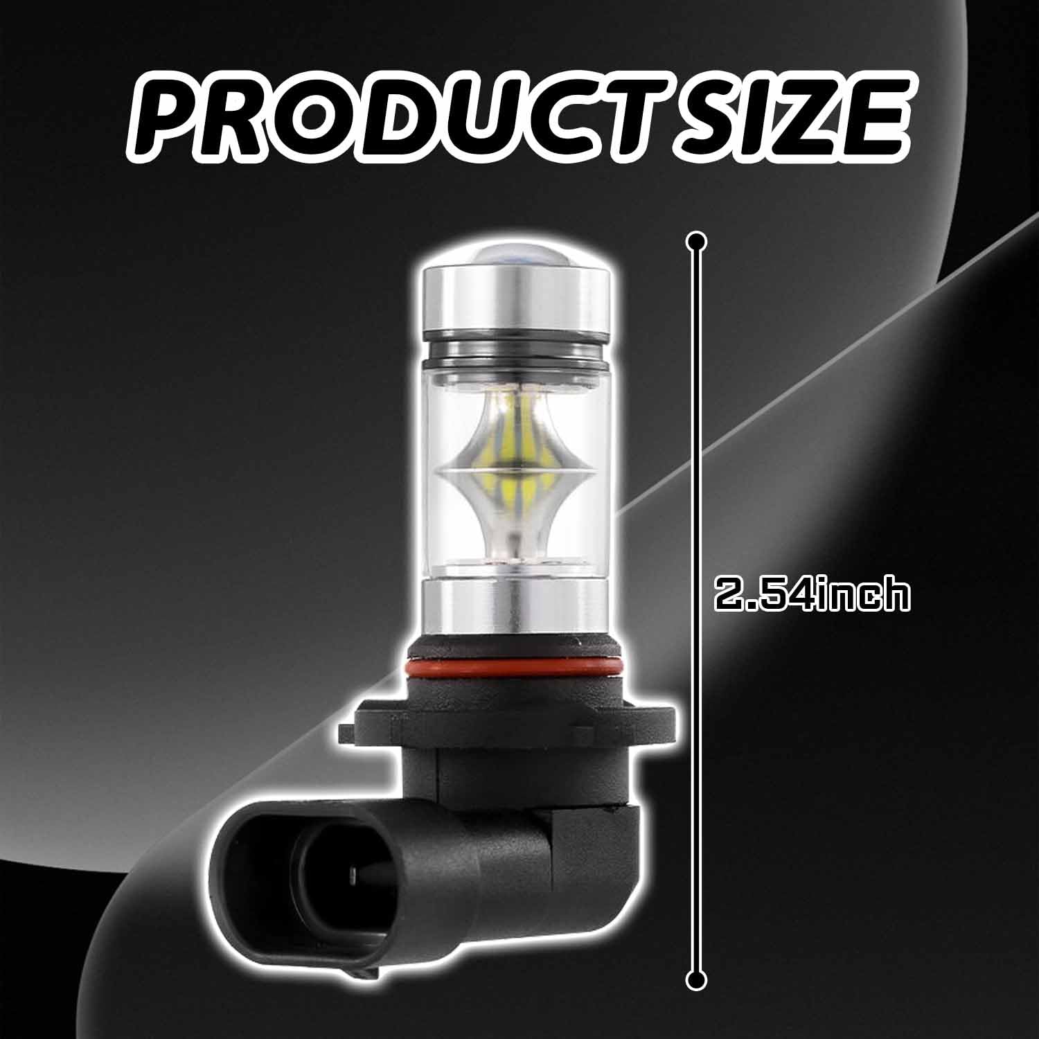 9005/9006 LED Headlight Bulbs 6500K White - High/Low Beam & DRL for Cars, SUVs, Trucks - Night Driving Safety