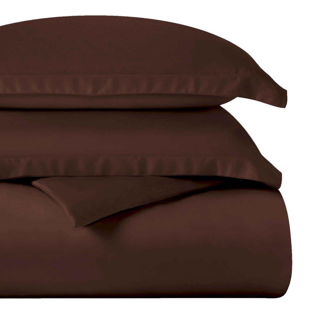 Premium Egyptian Cotton 400 Thread Count Duvet Cover Set - Ultra Soft & Breathable Bedding for Luxury Hotels & Master Bedrooms