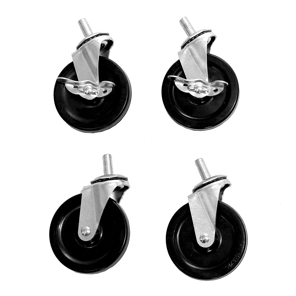 4 Replacement Wheels for SHE99307ZB - Compatible with Various Models - Durable & Smooth Rolling - Perfect for Office Chairs, Desk Chairs and Rolling Furniture