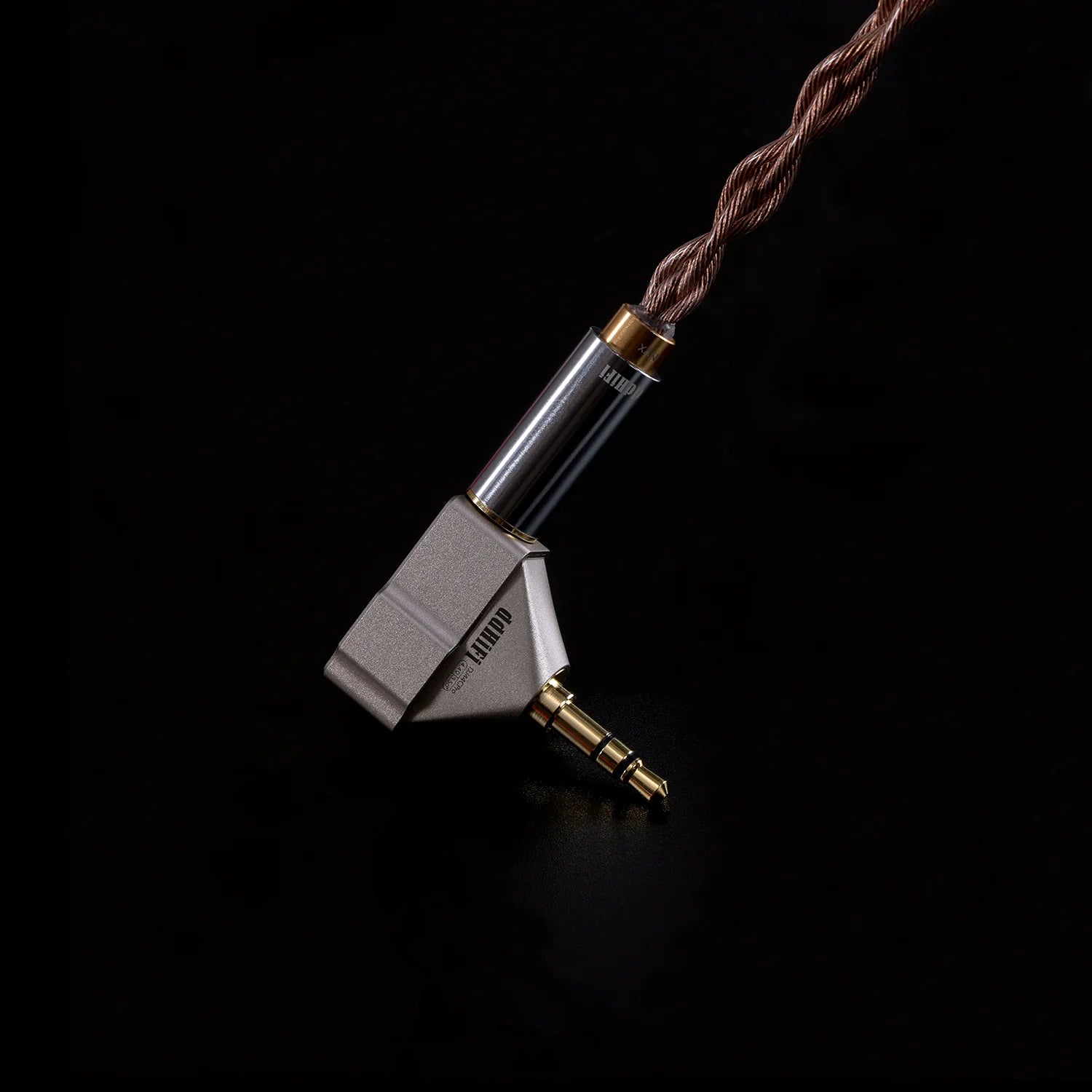 DD ddHiFi DJ44CPro 4.4mm Female to 3.5mm Male Audio Adapter - High-Quality Balanced to Unbalanced Converter for Headphones, DACs, and Hi-Fi Systems - Perfect for Audiophiles and Studio Use