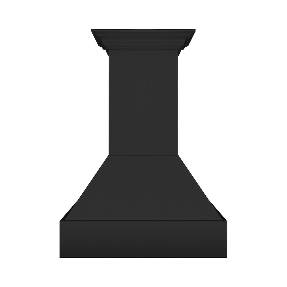ZLINE 36 Inch Rustic Black Wooden Wall Mount Range Hood - 355CC 36 - Powerful Kitchen Ventilation for Modern & Farmhouse Style Homes - Perfect for Cooking, Grilling & Entertaining
