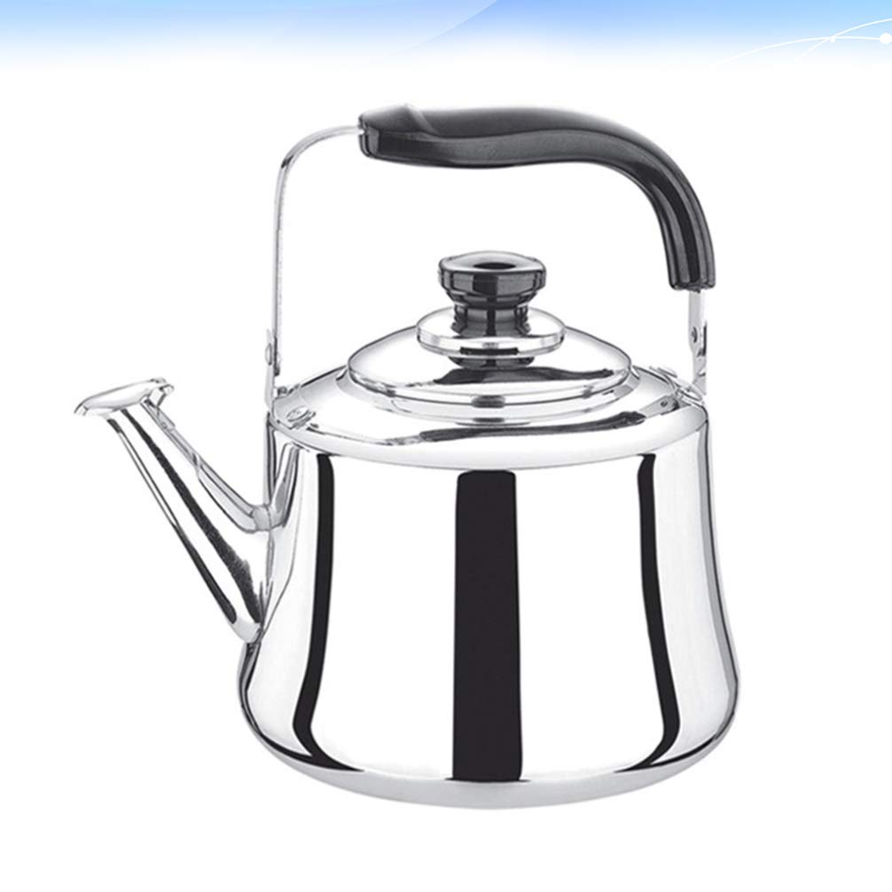 Premium 6L Stainless Steel Whistling Tea Kettle - Stovetop & Induction Compatible Water Boiler for Tea, Coffee & Cooking | Perfect for Home, Office & Outdoor Use
