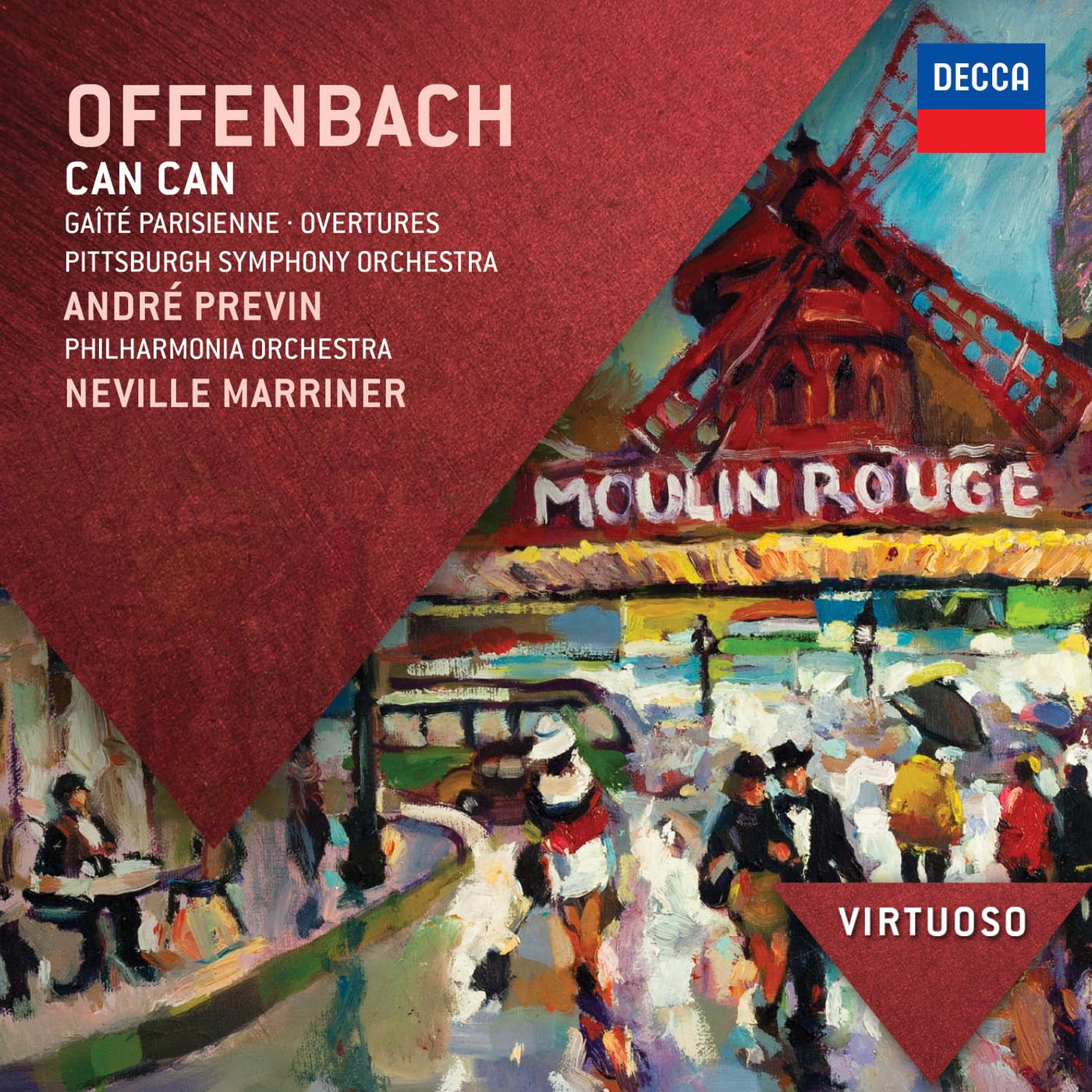 Offenbach: Overture & Gaîté Parisienne - Classic Can Can Music for Ballet Performances, Parisian Themed Events & Romantic Dinners