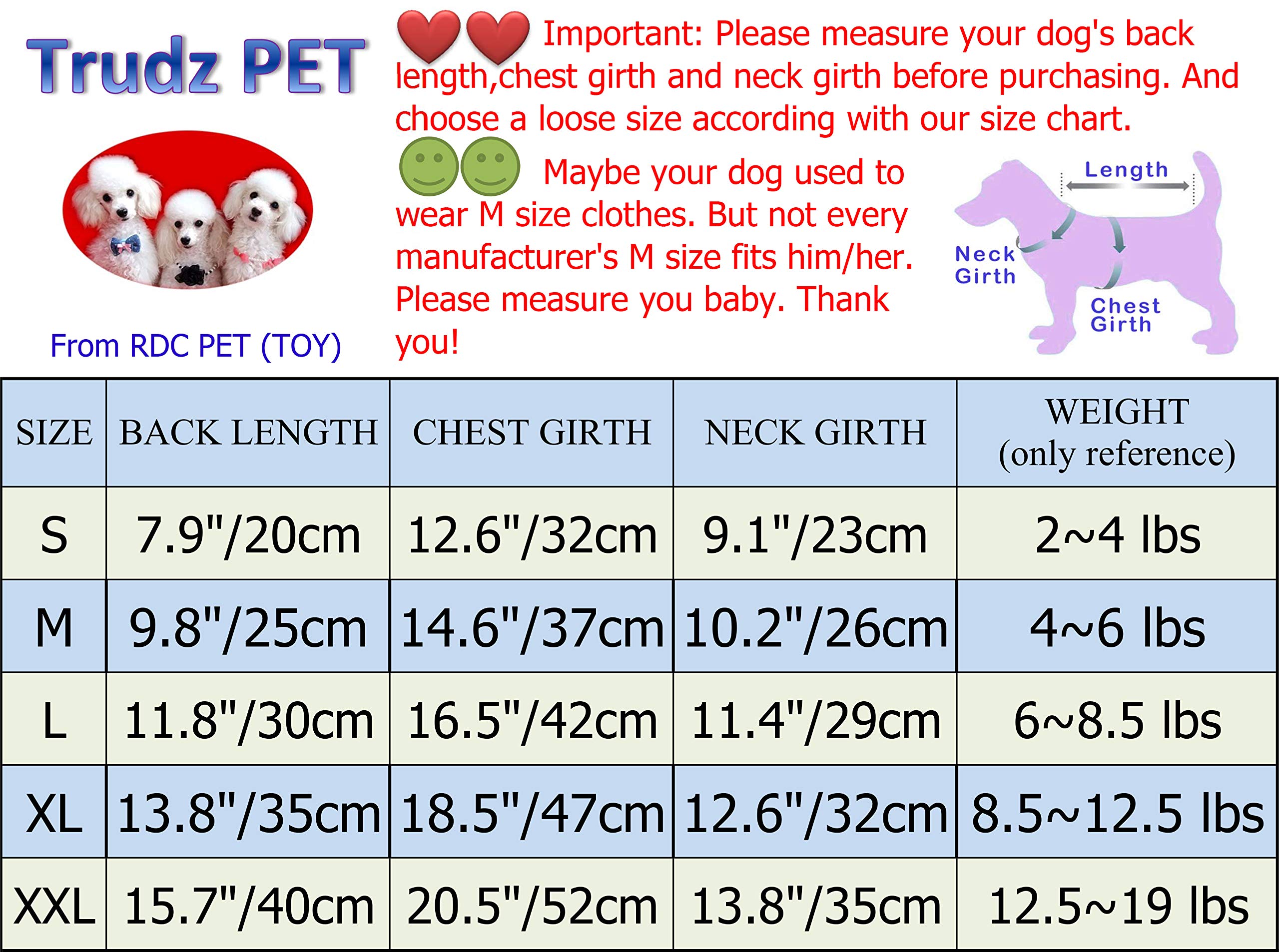 Trudz PET Dog Coat - Thickened Fleece Hoodie Jacket for Small & Medium Dogs & Cats - Warm 4-Legs Winter Sweater for Cold Weather (Yellow, Size S) - Perfect for Outdoor Walks & Indoor Comfort