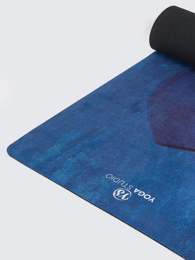 Eco-Friendly Vegan Suede Microfiber Yoga Mat 4mm - Non-Slip, Cushioned for Hot Yoga, Pilates & Home Workouts - Perfect for Beginners & Professionals
