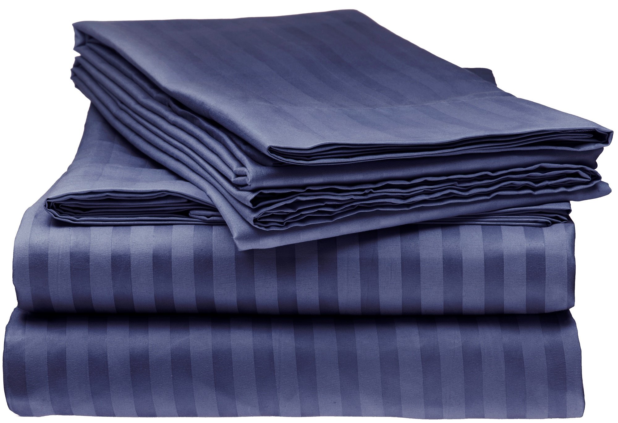 1000TC Luxury 4-Piece Bed Sheet Set - 100% Egyptian Cotton Extra Soft Sheets & Pillowcases - Deep Pocket Fits 15