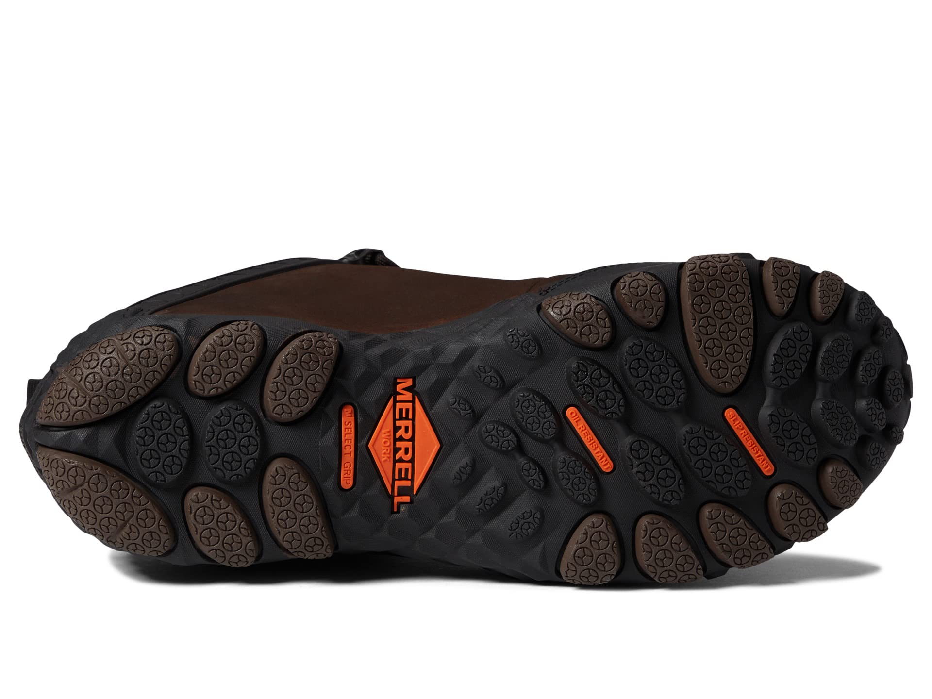 Merrell Men's Chameleon Flux Leather Waterproof Hiking Boots with Carbon Fiber Support - Perfect for Outdoor Adventures, Trail Running & Mountain Climbing