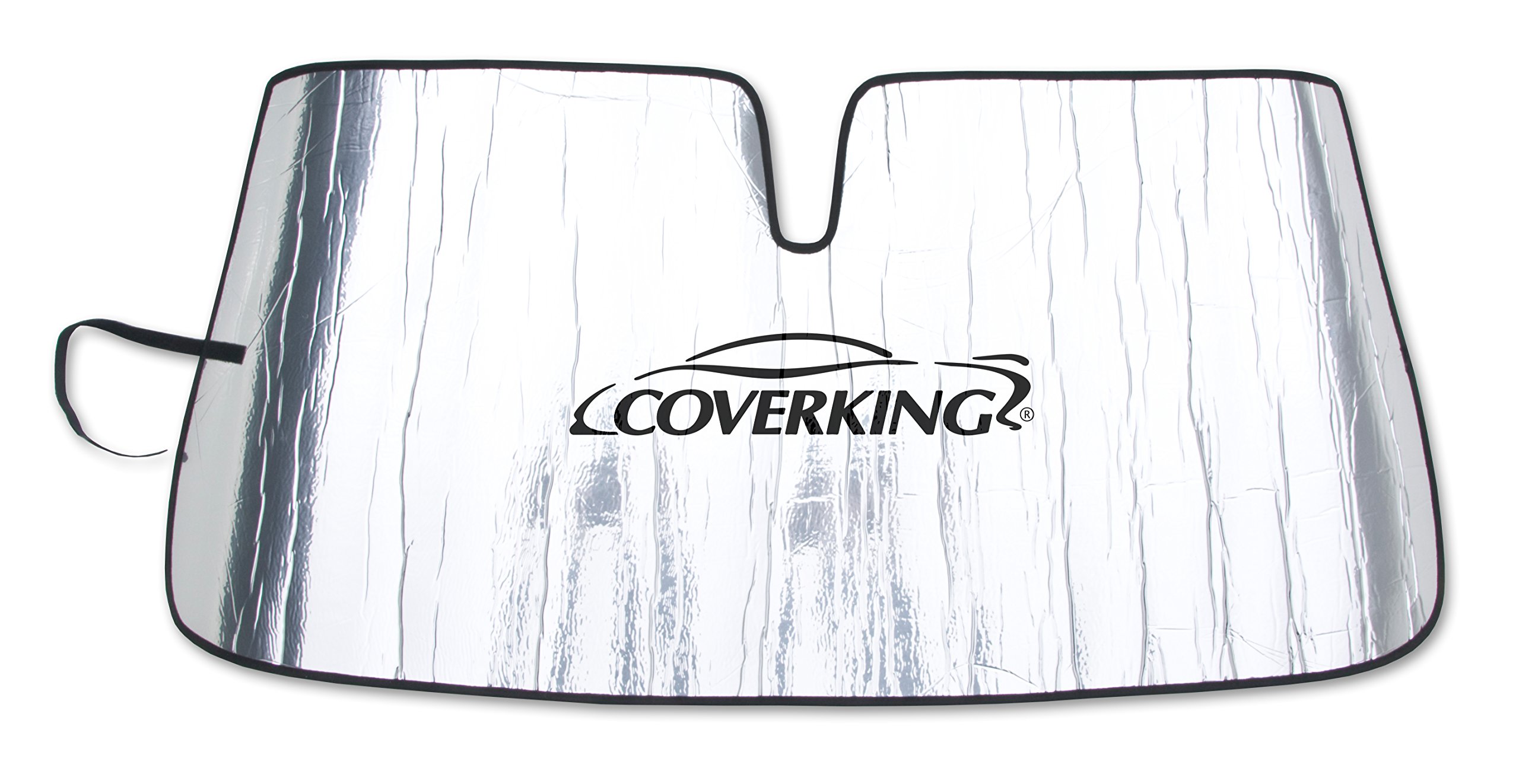 Custom Fit Reflective Mylar Foam Windshield Sunshade for Jeep Wrangler - UV Protection & Heat Shield - Perfect for Summer Parking & Road Trips